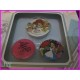 DISNEY Happines Moment ALICE IN WONDERLAND Pin Box Set Banpresto DISNEY